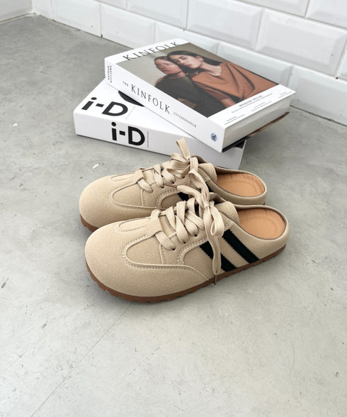 スウェードタッチサボスニーカー | CL3256004 | ベージュ