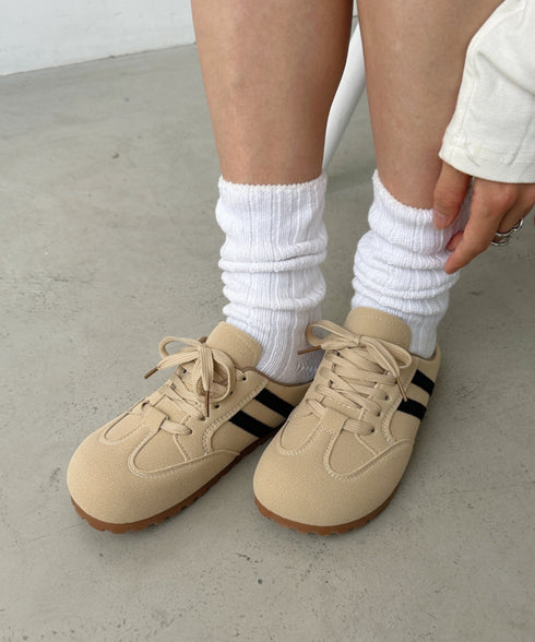 スウェードタッチサボスニーカー | CL3256004 | ベージュ