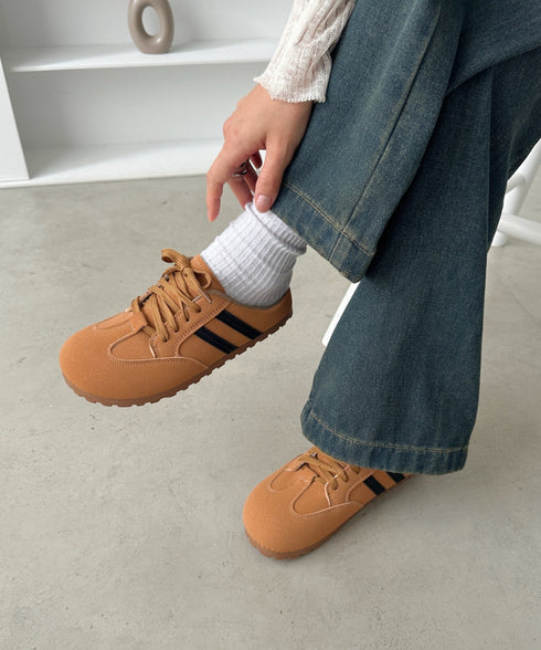 スウェードタッチサボスニーカー | CL3256004 | ブラウン