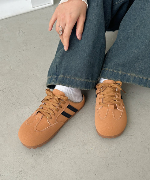 スウェードタッチサボスニーカー | CL3256004 | ブラウン