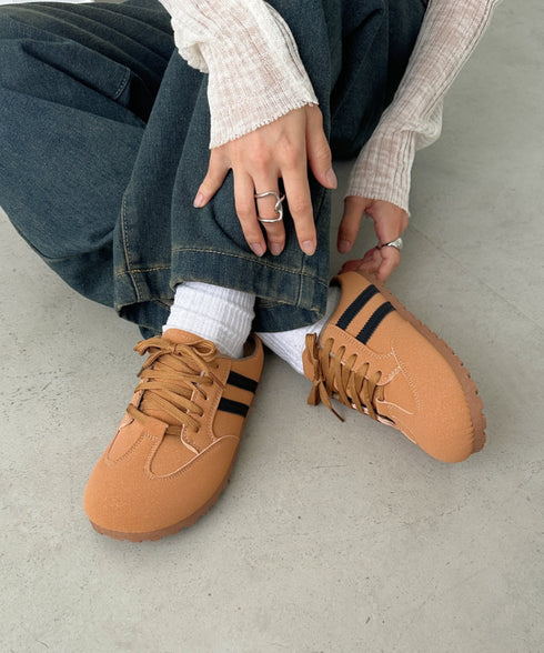 スウェードタッチサボスニーカー | CL3256004 | ブラウン