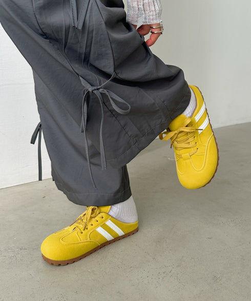 スウェードタッチサボスニーカー | CL3256004 | イエロー