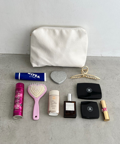 【A4サイズ対応】ワンハンドルPUトートバッグ | CL1256005 | アイボリー