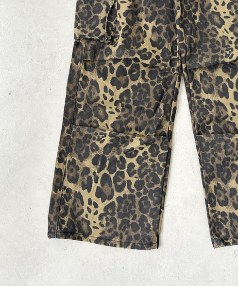 レオパード柄ワイドカーゴパンツ | BA2256001 | レオパード