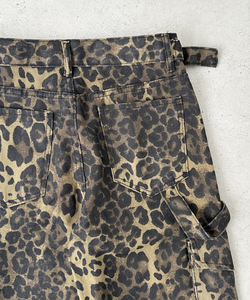 レオパード柄ワイドカーゴパンツ | BA2256001 | レオパード