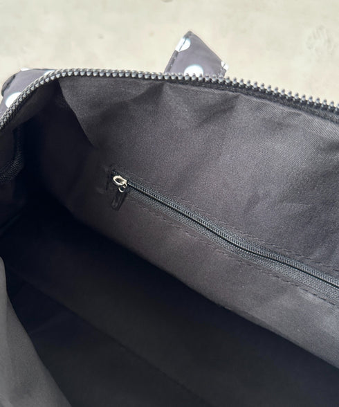 ドット柄ナイロンショルダーバッグ | BA1255054 | ブラック