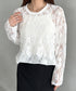 総レースビッグシルエットトップス | MD2253013 | ホワイト