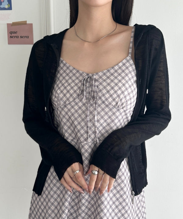 フード付きシアージップパーカー | WR2253002 | ブラック