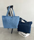 【A4収納可能】デニムトートバッグ | MD1252054 | ブルー