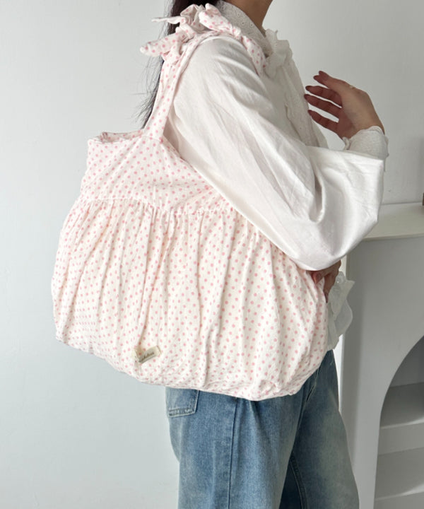 【A4収納可能】フリルリボントート | WR1252032 | ピンク系その他