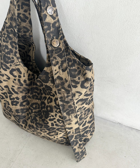 【A4収納、大容量】2WAYトラベルトート マザーズバッグ レオパードトートバッグ | WR1252033 | レオパード