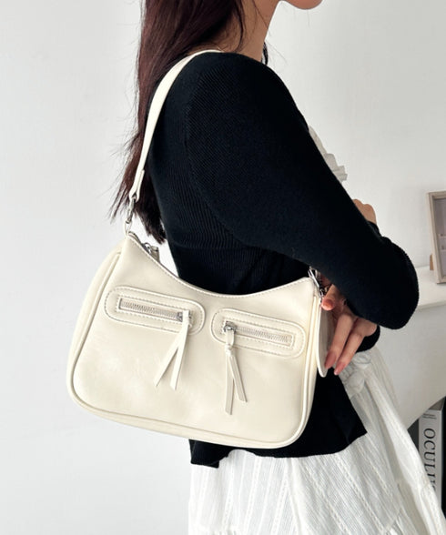 ハートチャーム付きPU 2WAYショルダーバッグ | WR1253012 | オフホワイト