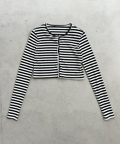 【2点セット】スナップボタンリブアンサンブル | BA2253001 | ブラック系その他