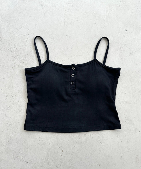 【2点セット】スナップボタンリブアンサンブル | BA2253001 | ブラック