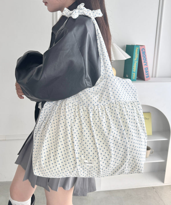 リボンショルダードットトートバッグ | SL1256015 | その他2