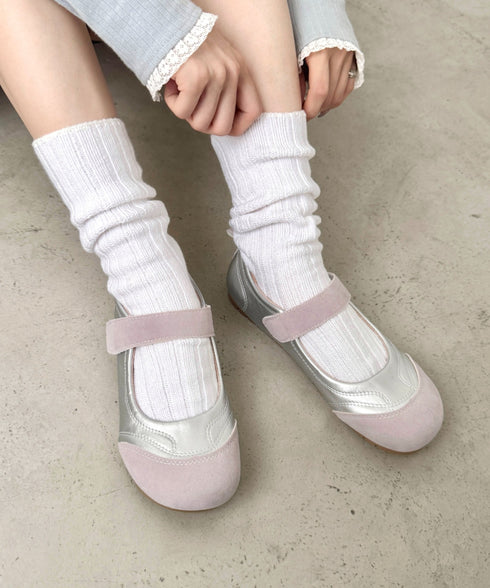 フラットメリージェーンスニーカー | SL3256021 | シルバー