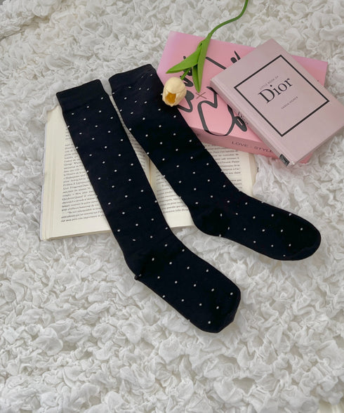 ドットハイソックス | SL6256025 | ブラック