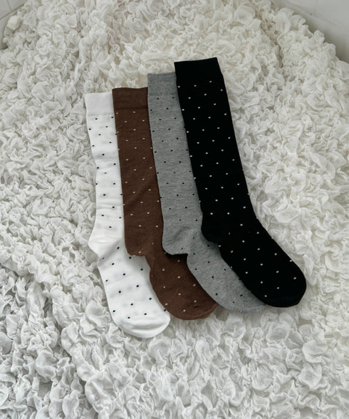 ドットハイソックス | SL6256025 | ブラック