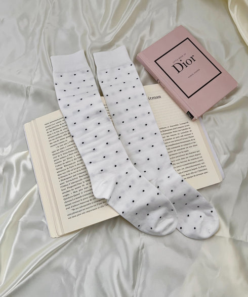 ドットハイソックス | SL6256025 | ホワイト