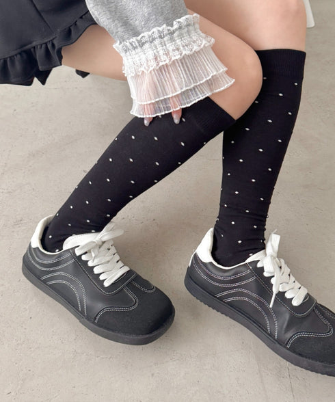 ドットハイソックス | SL6256025 | ブラック