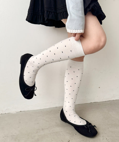 ドットハイソックス | SL6256025 | ホワイト