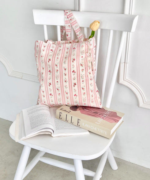 フラワープリントトートバッグ | SL1256028 | レッド