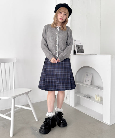 【靴紐2種SET】レースアップ厚底レザーシューズ | LO3256009 | ブラック