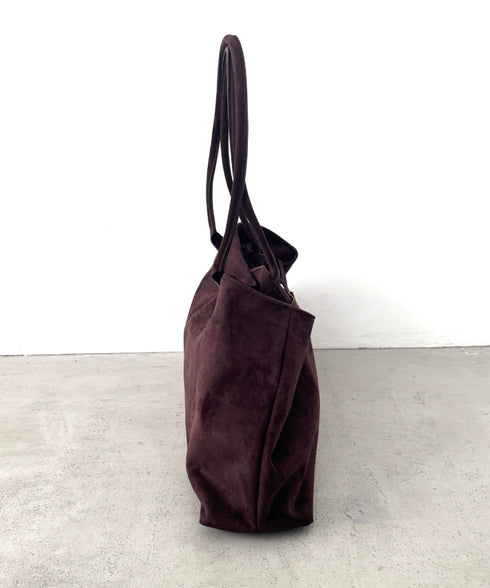 フェイクスウェードBIGトートバッグ | LO1256012 | ブラウン