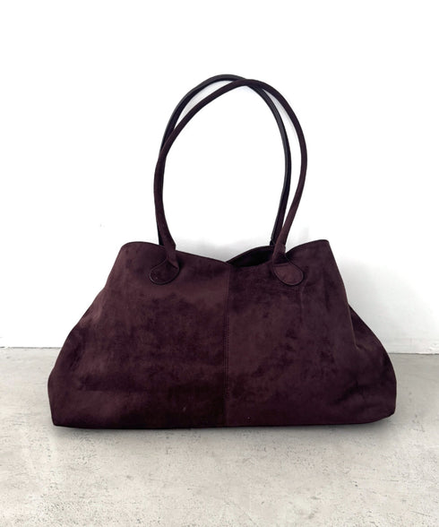 フェイクスウェードBIGトートバッグ | LO1256012 | ブラウン