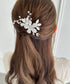 フラワーパールヘアクリップ | SW4251006 | ホワイト