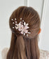 フラワーパールヘアクリップ | SW4251006 | ピンク