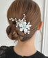 フラワーパールヘアクリップ | SW4251006 | ブルー