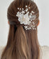 フラワーブーケヘアクリップ | SW4251007 | ホワイト