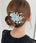 フラワーブーケヘアクリップ | SW4251007 | ブルー