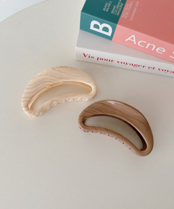 マーブルヘアクリップ | SW4251010 | ブラウン