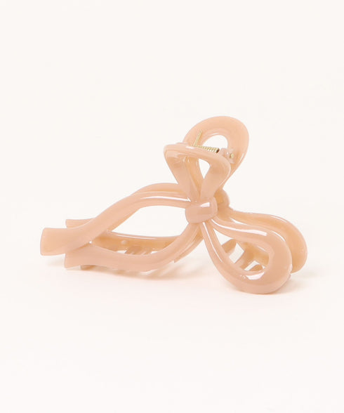 リボンモチーフヘアクリップ | SW4251011 | ピンク