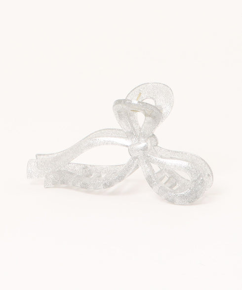 リボンモチーフヘアクリップ | SW4251011 | シルバー