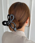 リボンモチーフヘアクリップ | SW4251011 | ブラック