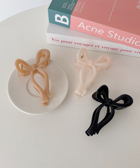 リボンモチーフヘアクリップ | SW4251011 | ピンク