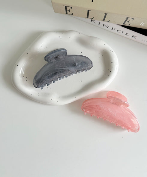 ワンカラーべっ甲ヘアクリップ | SW4251012 | ブルー