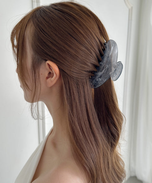 ワンカラーべっ甲ヘアクリップ | SW4251012 | ブルー