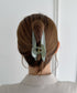 ワンカラーべっ甲ヘアクリップ | SW4251012 | グリーン