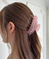 ワンカラーべっ甲ヘアクリップ | SW4251012 | ピンク