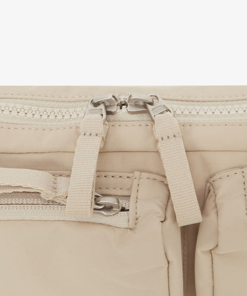 THE NORTH FACE(ザ・ノースフェイス)/軽量 2ポケット ショルダー クロスバッグ/URBAN 2POCKET CROSS BAG | IM1252100 | ライトベージュ