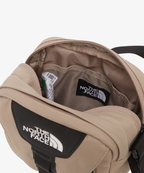 THE NORTH FACE(ザ・ノースフェイス)/ワンポイント ロゴ刺繍 ショルダー クロス ミニバッグ/BIG SHOT CROSS BAG | IM1252101 | ダークベージュ