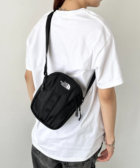 THE NORTH FACE(ザ・ノースフェイス)/ワンポイント ロゴ刺繍 ショルダー クロス ミニバッグ/BIG SHOT CROSS BAG | IM1252101 | ダークベージュ