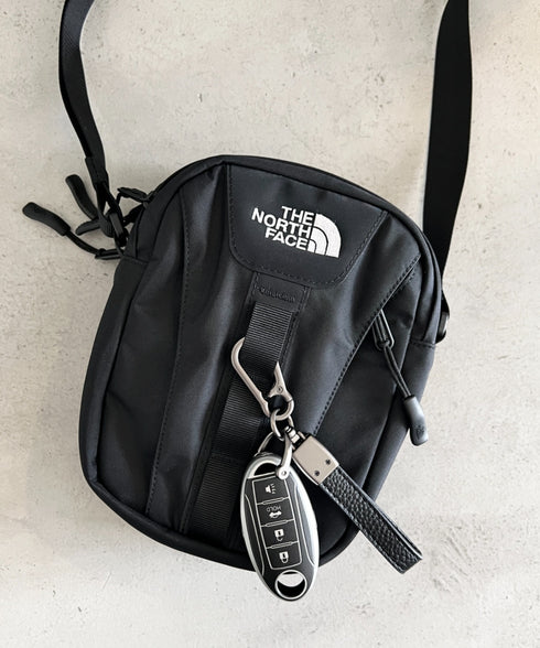 THE NORTH FACE(ザ・ノースフェイス)/ワンポイント ロゴ刺繍 ショルダー クロス ミニバッグ/BIG SHOT CROSS BAG | IM1252101 | ブラック