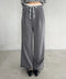 ダブルウエストスラックスワイドパンツ | BA2253003 | グレー