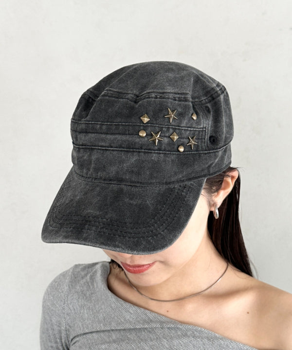 スタッズワークキャップ | BA5256008 | ブラック