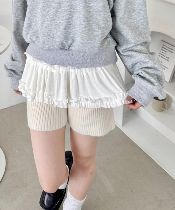 裾フリルトップス | SL2256041 | ホワイト